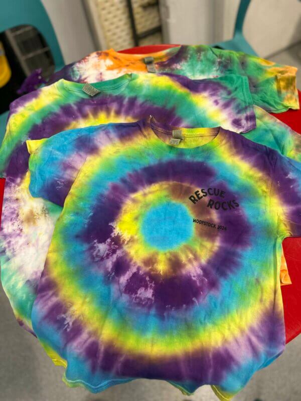Rescue Rocks Tie-Dye T-Shirts - Image 2