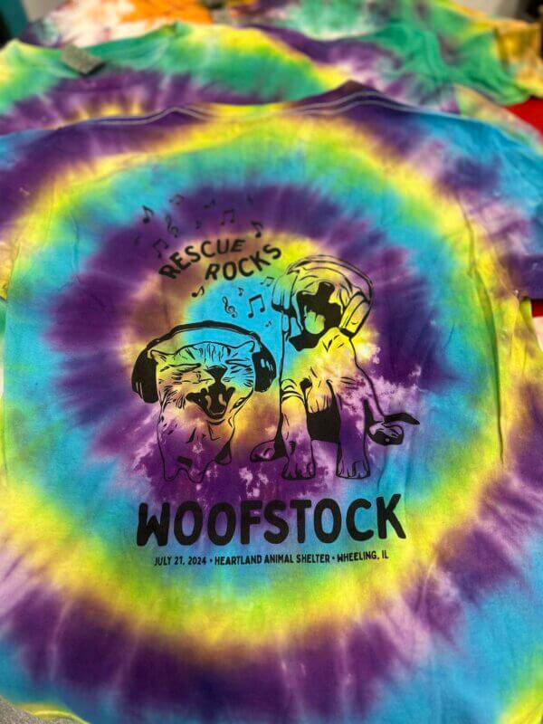 Rescue Rocks Tie-Dye T-Shirts