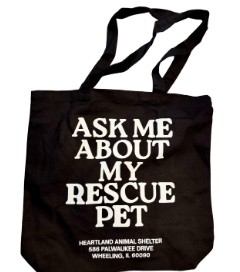 Ask Me About My Rescue Pet Tote Bag